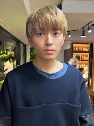 カラー メンズ nendo_hair所属・ハイトーン/ボブ 🎀sonokaのヘアスタイル