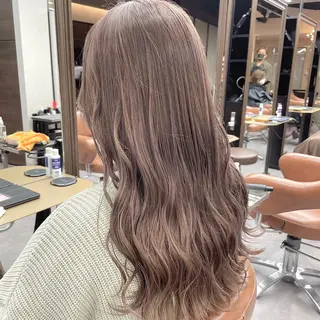 カラー ウルフとハイトーン みっちー✂️のヘアスタイル