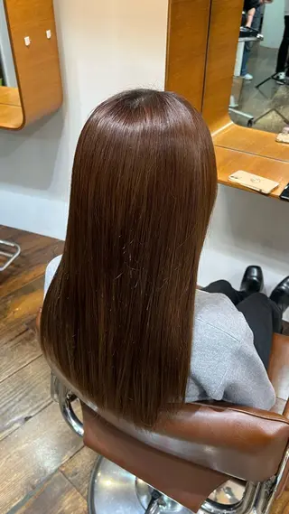 セミロング 縮毛矯正.ブロー / Hikaruのヘアスタイル