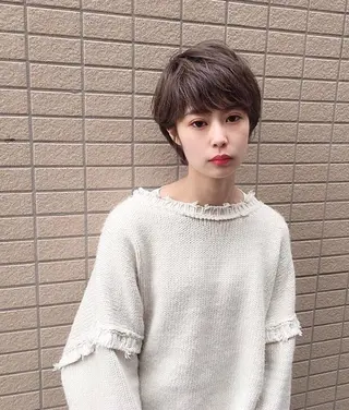 ショート カラー ショート、ボブ シマダマサトのヘアスタイル