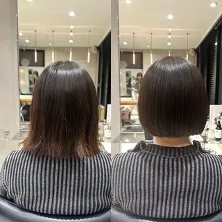 ショート ︎︎🌟韓国艶カラー ︎🌟璃奈 (リナ)のヘアスタイル