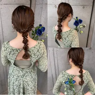 ヘアアレンジ Reve  resort所属・美髪× ヘアセット✨Araiのヘアスタイル