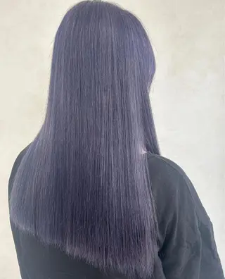 ロング カラー ハイトーン/韓国風 🤍Nacchi🐈のマツエク・マツパデザイン