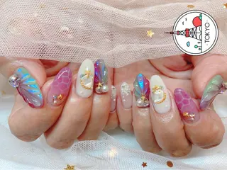 ネイル 長さだし専門店 M2　rikaのネイルデザイン