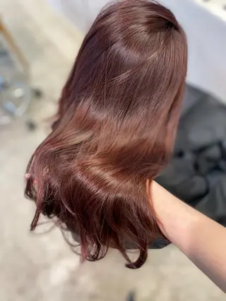 ロング カラー レイヤー/柔色 カラー/SAkiのヘアスタイル