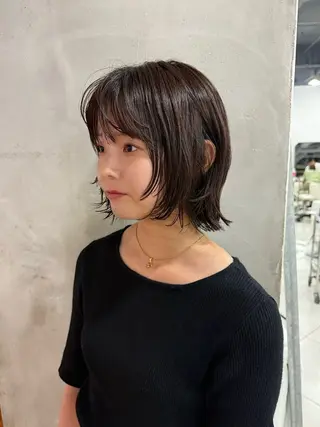 ミディアム code+lim所属・平沼 祐哉/パーマのヘアスタイル