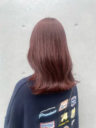 セミロング hairspaPAZ所属・🌿miu /目黒区 / 透明感カラー🌿のヘアスタイル