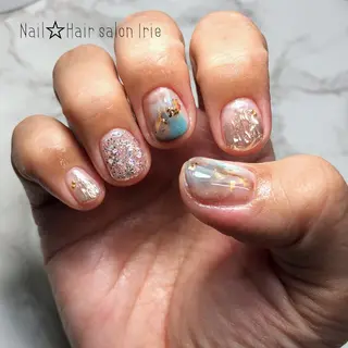 ネイル Hair salon Irie所属・與儀 知佳のネイルデザイン