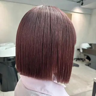 ショート カラー ボブ/透明感カラー/ 似合わせ🌿高田知那のヘアスタイル