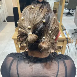 ヘアアレンジ 佐々木 悠莉のネイルデザイン