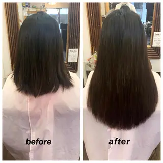 ロング a-o横浜所属・色落ちまでキレイに！ ！女性サロンのヘアスタイル