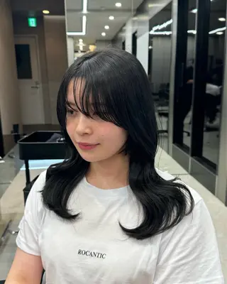 ロング カラー HARUKI MINATO Japan SENDAI所属・🌈【透明感・韓国 ヘア】がっきー🌈のヘアスタイル