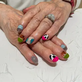 ネイル 四之宮 百花のネイルデザイン