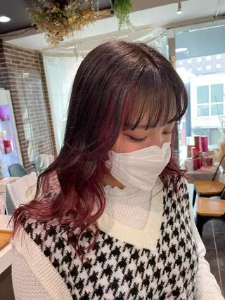 セミロング カラー 個性派ネイル 🌼 ハルカ ♡の眉毛・アイブロウイメージ