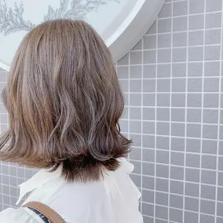 ミディアム カラー Yamamoto. Mのヘアスタイル