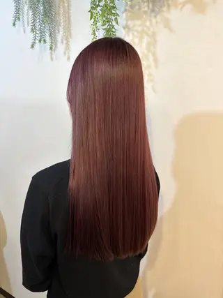 ロング カラー Sherry/R 三川町　木村祐里奈のヘアスタイル