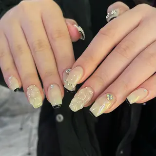 ネイル クルミ/ 💕ワンホンネイルのネイルデザイン