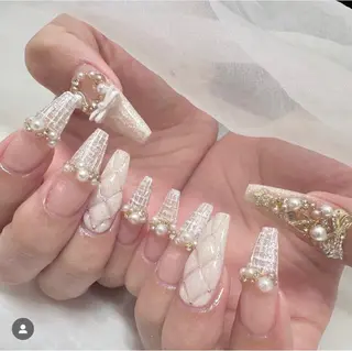 ネイル Lee Nails チップ長さだし専門店のネイルデザイン