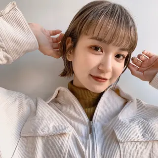 ショート カラー Say. Reeのヘアスタイル