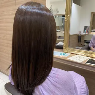 ロング ✨美髪／縮毛矯正 講師 ／塚田健✨のヘアスタイル