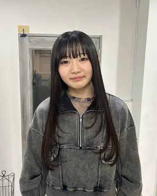 ロング 寺川留以 /カットモデル募集中のヘアスタイル