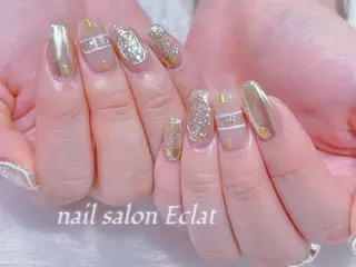 ネイル ネイルサロンエクラ 🫧Shizukaのネイルデザイン