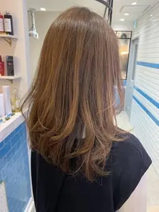 ロング 多河 遥のヘアスタイル