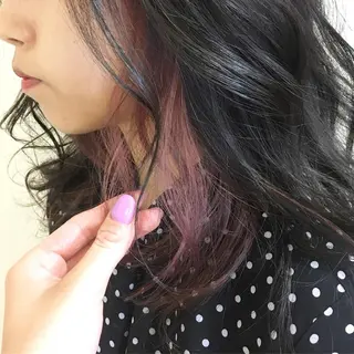 カラー 工藤 綾華のヘアスタイル