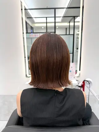 セミロング F.所属・miku 🍑髪質改善サロンのヘアスタイル