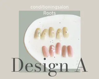ネイル コンディショニングサロンRoots所属・コンディショニング サロンRootsのネイルデザイン