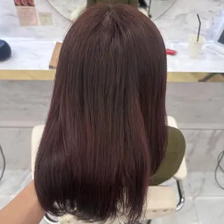 カラー こはな🎀梅田🎀 ピンクカラー💝のヘアスタイル