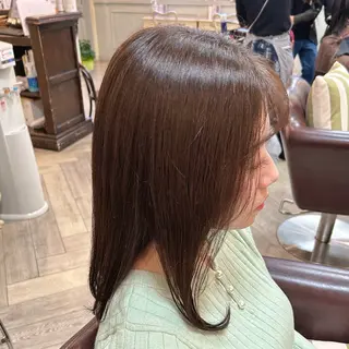 ミディアム カラー BioTop atora所属・🐾🐈Shiho 🐈‍⬛🐾/暖色のヘアスタイル