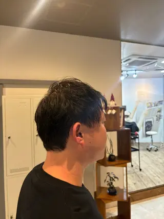 メンズ 田中 藍人のヘアスタイル