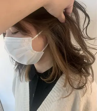 セミロング ⭐️似合わせ⭐️ ほかぞの　りかのヘアスタイル