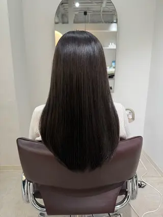 ロング カラー 🌻Reina 艶カラー/髪質改善のヘアスタイル