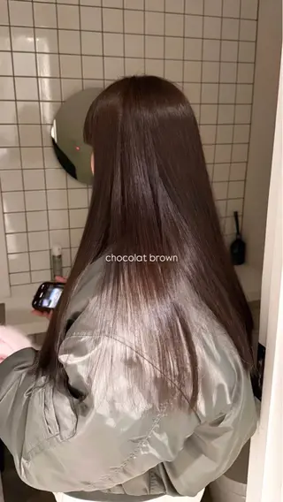 カラー nit by AHNKISM所属・shizuku / 🕊️透明感艶カラーのヘアスタイル