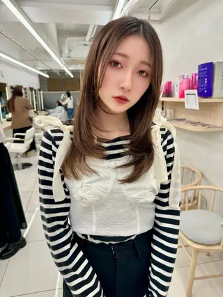 ロング ショート/ボブ/ 白髪ぼかし/しんやのヘアスタイル