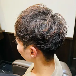 ショート メンズ premium barber表参道店所属・新田 梨乃のヘアスタイル