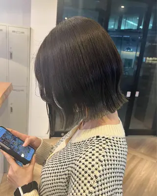 ショート カラー 韓国ヘア🇰🇷 YUKINAのヘアスタイル