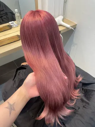 ロング カラー ベージュ/透明感/ 桃子🎀のヘアスタイル