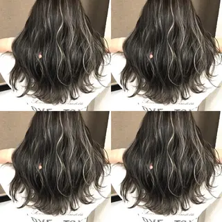 ミディアム カラー 井上 一平のヘアスタイル