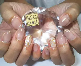 ミディアム カラー パーマ ヘアアレンジ キッズ ネイル MALCAnail(マルカネイル)所属・荒木 莉奈のネイルデザイン