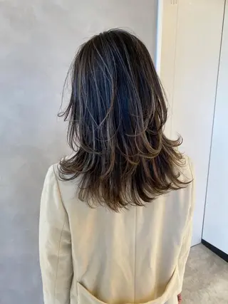 セミロング カラー 【代表】高山 一真のヘアスタイル