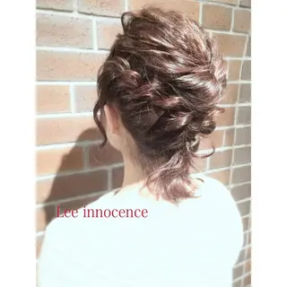 ショート カラー パーマ ヘアアレンジ カラー/髪質改善スペ シャリスト宮本　伸一のヘアスタイル