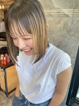 カラー 横浜似合わせ美容師 スタイリスト✂️ゆりのヘアスタイル