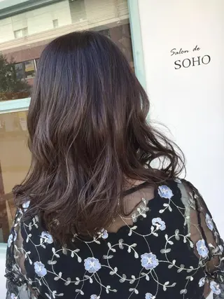 ミディアム カラー ◇おの あすか◇のヘアスタイル