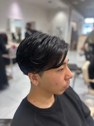 ショート パーマ メンズ メンズ特化韓国風 パーマスタイル/りんのヘアスタイル