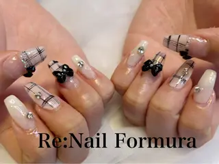 ロング Re:Nail Formula所属・kido chieのネイルデザイン