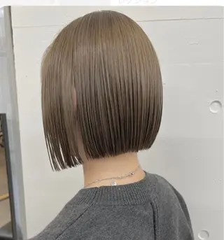 ショート youres hair恵比寿本店所属・縮毛矯正×レイヤー カット/飯田 輝のヘアスタイル