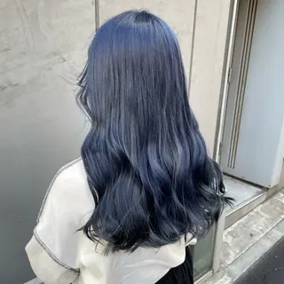 ロング 🦋韓国風カラー🦋 こうせい原宿のヘアスタイル